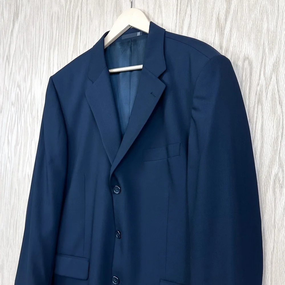 Emanuel Ungaro Wool Blazer Suit Jacket